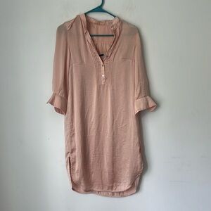Sisley Women’s Dusty Rose‎ Midi Dress Size 2 🔴